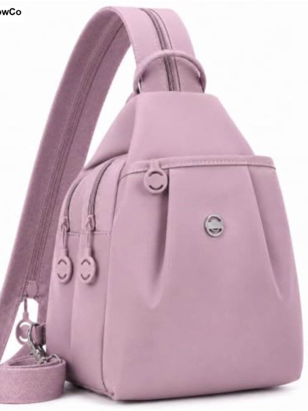 Women's Water-Resistant Sling Backpack Convertible Crossbody Chest Shoulder Bag